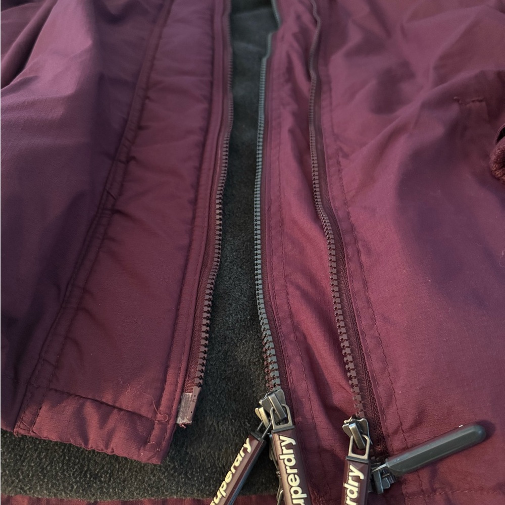 Superdry Maroon Windcheater Jacket - image 5